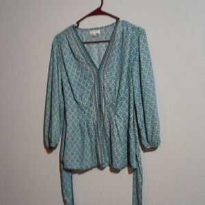 Professional/casual long sleeve blouse.